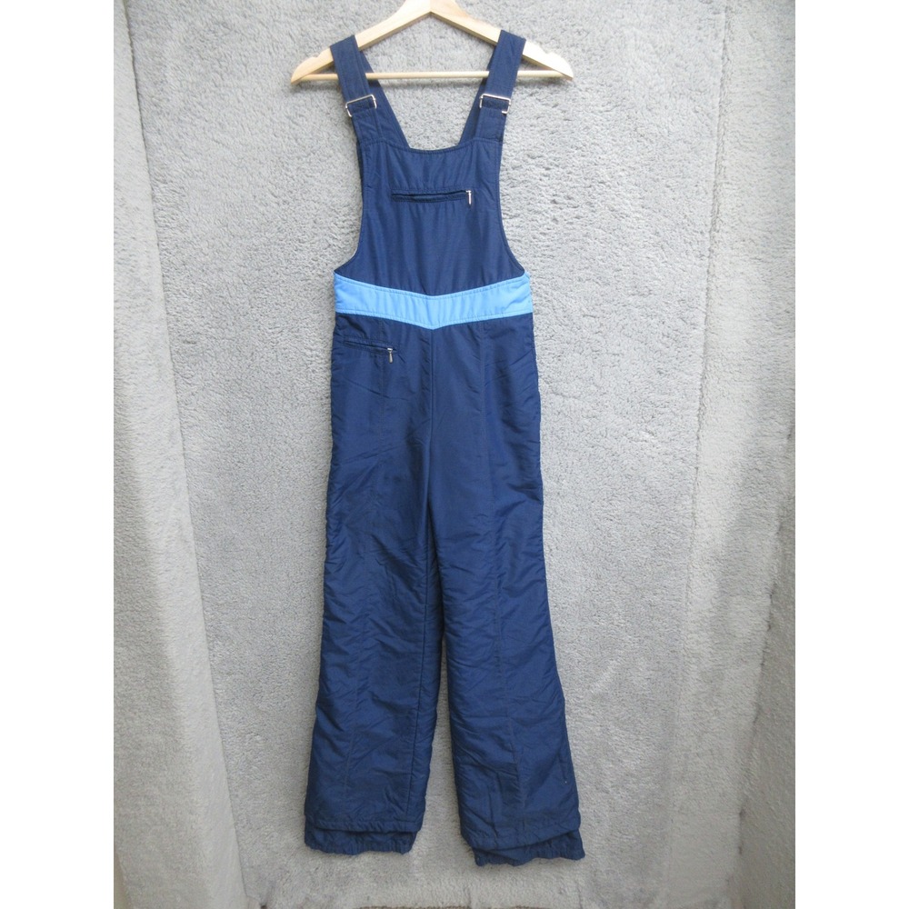 Vintage Dolomiti Seiler Ski Bib Overall Women XS Blue Retro Gorpcore Alpine Snow